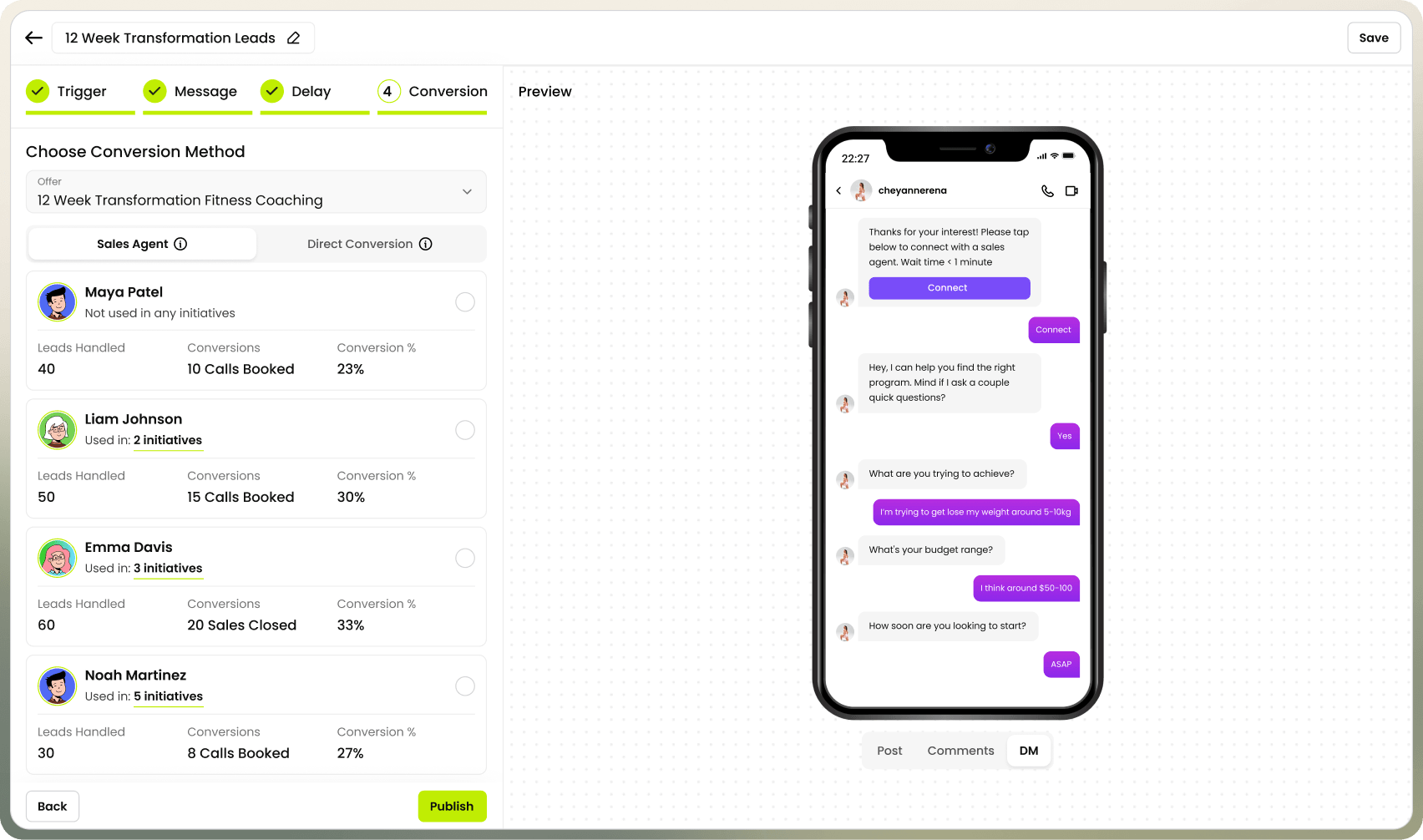 Product workflow